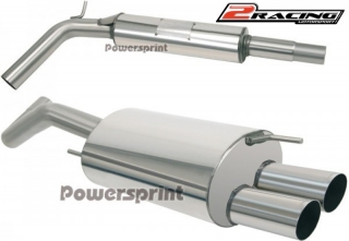 Kompletní výfukový systém z nerezové oceli VW Polo 6N 1.4 16V 952001