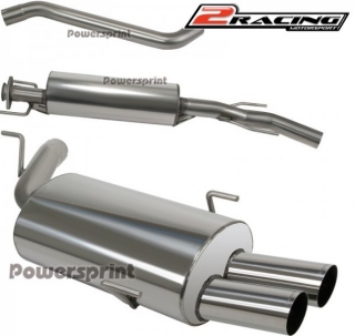 Kompletní výfukový systém z nerezové oceli Opel Vectra B 2.0 16V 951606