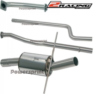 Závodní výfukový systém z nerezové oceli Mazda 323 GTX 991410