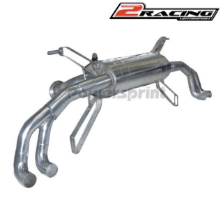 Zadní tlumič výfuku s dvěma koncovkami Audi R8 4.2i V8 990230