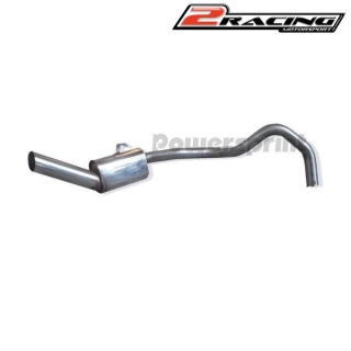 Zadní tlumič z nerezové oceli vpravo Ford Capri Turbo 991252