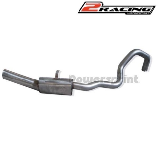 Zadní tlumič z nerezové oceli vpravo Ford Capri Turbo 991253