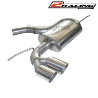 Zadní tlumič z nerezové oceli VW Golf 5 Turbo (Edition 30) 992054