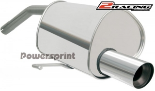 Sportovní tlumič výfuku z nerez oceli Alfa Romeo 156 1.8i TS 16V 980108-sa1