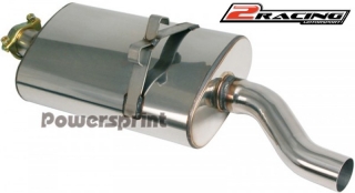 Zadní tlumič z nerezové oceli VW Polo GT 992033