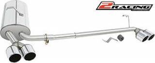 Zadní tlumič výfuku s koncovkami levá pravá strana Opel Astra F Caravan 1.8i 971606-SA2