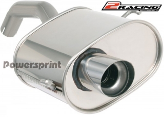 Sportovní tlumič výfuku z nerez oceli Alfa Romeo 147 1.9 JTD 8V 980105-sa1