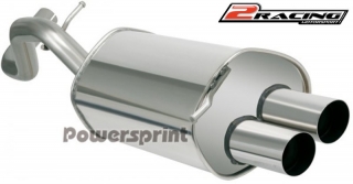 Sportovní tlumič výfuku z nerez oceli VW New Beetle 1.9 TDI 982001-sa2