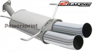 Sportovní tlumič výfuku z nerez oceli Opel Zafira 2.2 DTI 981619-sa4