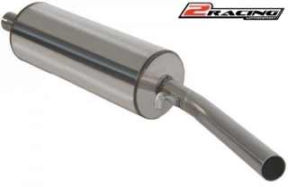 Zadní tlumič z nerezové oceli VW Scirocco 992019