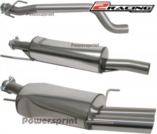 Kompletní výfukový systém z nerezové oceli Opel Astra G 2.0 16V 951604