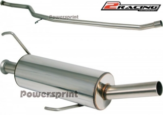 Závodní výfukový systém z nerezové oceli Peugeot 206 2.0 16V 991770