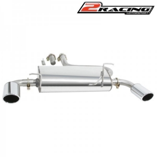 Zadní tlumič výfuku s koncovkami levá pravá strana Mini Cooper One 1.6i 970405SA7PSK01