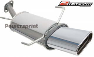 Sportovní tlumič výfuku z nerez oceli Opel Zafira 2.0 DI 981618-sa4