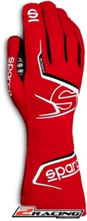 Kartingové rukavice Sparco Arrow K červená