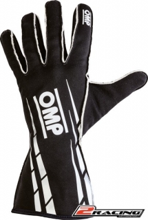 Kartingové rukavice OMP Advanced Rainproof černá