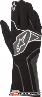 Kartingové rukavice Alpinestars Tech 1K v2 antracitová černá