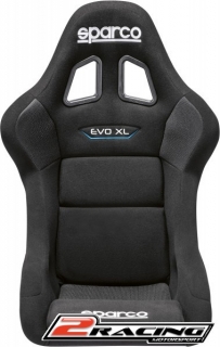 Závodní sedačka Sparco Evo QRT XL černá FIA homologace konstrukce laminát