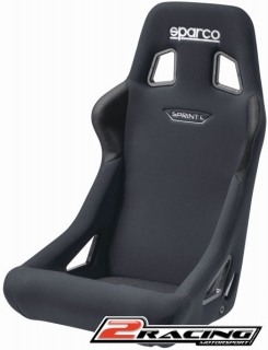 Závodní sedadlo Sparco Sprint L černá FIA homologace konstrukce trubka