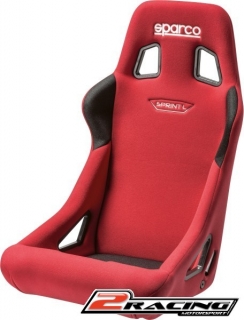 Závodní sedačka Sparco Sprint L červená FIA homologace konstrukce trubka
