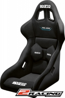 Závodní sedadlo Sparco Pro 2000 QRT černá FIA homologace konstrukce laminát