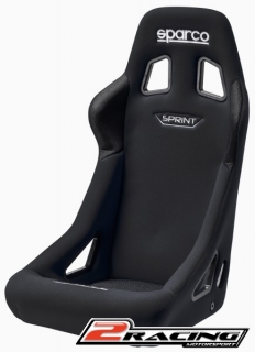Závodní sedačka Sparco Sprint černá FIA homologace konstrukce trubka