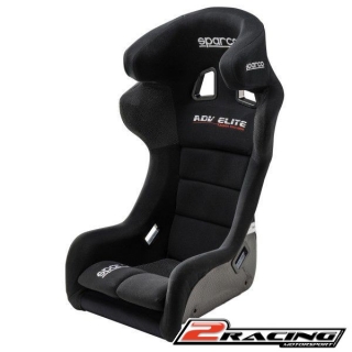 Závodní sedadlo Sparco ADV Elite černá FIA homologace konstrukce carbon