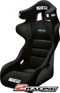 Závodní sedadlo Sparco Pro ADV QRT černá FIA homologace konstrukce laminát