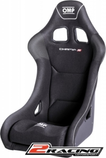 Závodní sedadlo OMP Champ-R černá FIA homologace konstrukce laminát