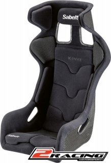 Závodní sedadlo Sabelt X-PAD Carbon černá FIA homologace konstrukce laminát