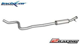 Central pipe společně ss tlumiče(For the installation on the original Zadní s tlumiče it is necessary to separately order the adapter AD.308.02) Inoxcar racing TC308S.01
