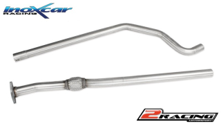 Stainless steel centre pipe(For the installation on the original Zadní s tlumiče it is necessary to separately order the adapter AD.PUNTO.04) Inoxcar racing TCFI.03