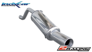 Zadní tlumič s koncovkou o průměru 102 Inoxcar racing ALMI.01.102