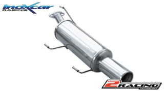 Zadní tlumič s koncovkou o průměru 80 Inoxcar racing NIJU.01.80