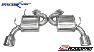 Zadní tlumič s koncovkou průměr 114 Racing P+L Inoxcar racing NI370.01.114R