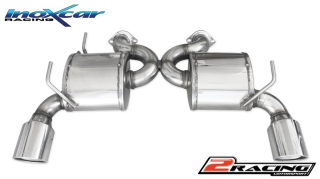 Zadní tlumič s koncovkou o průměru 110 X-RACE P+L Inoxcar racing NI370.01.XR11