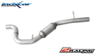 Stainless steel s tlumiče centre pipe (průměru 63,5) Inoxcar racing TCSTT