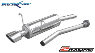 Zadní výfuk z nerezové oceli s koncovkou Oválná 120x80 mm Inoxcar racing BME36.06.120