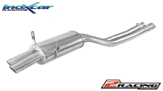Zadní výfuk z nerezové oceli s koncovkou 2 x průměru 70 Racing Inoxcar racing OVBM.E36.RA