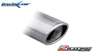 Zadní výfuk z nerezové oceli s koncovkou Oválná 90x70 mm Inoxcar racing BMF31.01.90