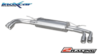 Stainless steel Zadní exhaust společně s2 x průměru 80 L+R - it is necessary to remove original border of bumper; Inoxcar racing BMX5.03.80