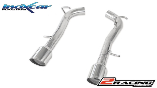 Zadní výfuk bez tlumiče s koncovkou průměr 102 Racing P+L Inoxcar racing CHRY.01.102R