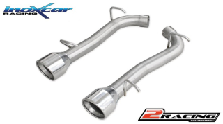 Zadní výfuk bez tlumiče s koncovkou o průměru 100 X-RACE P+L Inoxcar racing CHRY.01.XR10