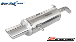 Zadní s tlumiče společně sfinal exit Oválná 120x80 mm Inoxcar racing CIC2.05.120