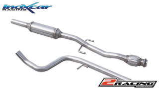 Central pipe společně ss tlumiče (společně sflex) (For the installation on the original Zadní s tlumiče it is necessary to separately order the adapter AD.DS3.03) Inoxcar racing TCSDS.01