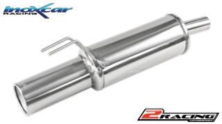 Zadní tlumič s koncovkou o průměru 102 Inoxcar racing FIBR.04.102