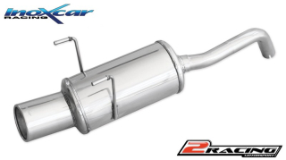 Zadní tlumič s koncovkou o průměru 102 Inoxcar racing FICQ.07.102