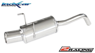 Zadní tlumič s koncovkou o průměru 102 Inoxcar racing FICQ.04.102
