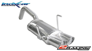 Zadní tlumič koncovkou výfuku 2 x průměru 70 Racing Inoxcar racing FICQ.02.70