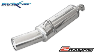 Stainless steel Zadní exhaust společně skoncovka průměru 102 Inoxcar racing FICO.01.102
